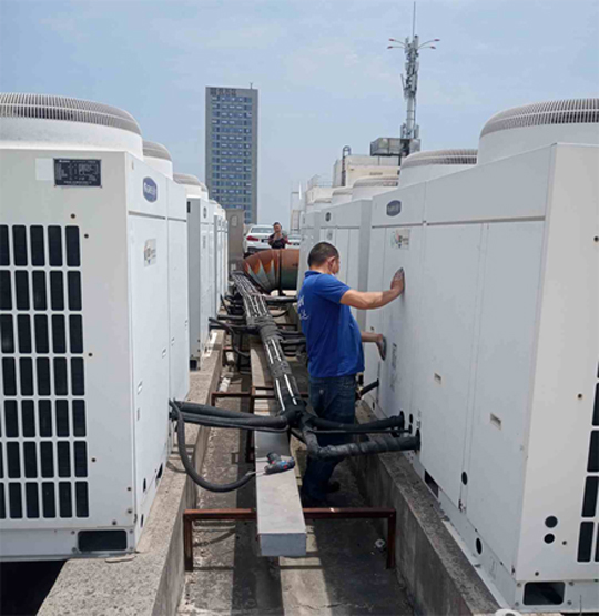 象山中央空调制热和不制冷系统维修方法